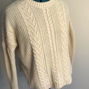 Cream colored sweater